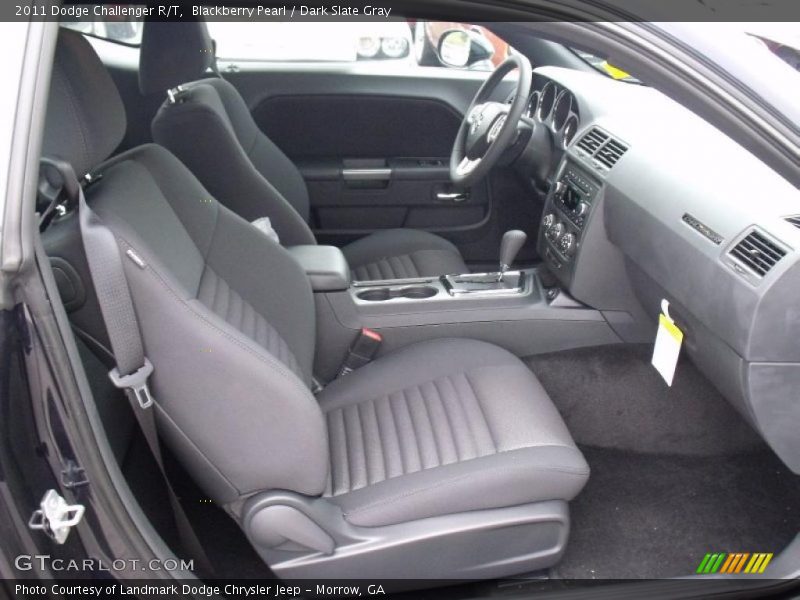 Blackberry Pearl / Dark Slate Gray 2011 Dodge Challenger R/T