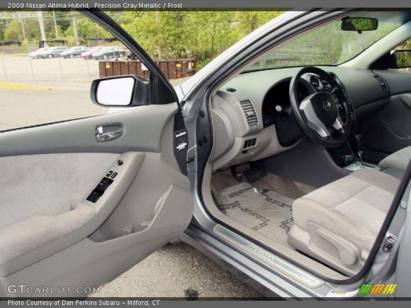 Precision Gray Metallic / Frost 2009 Nissan Altima Hybrid
