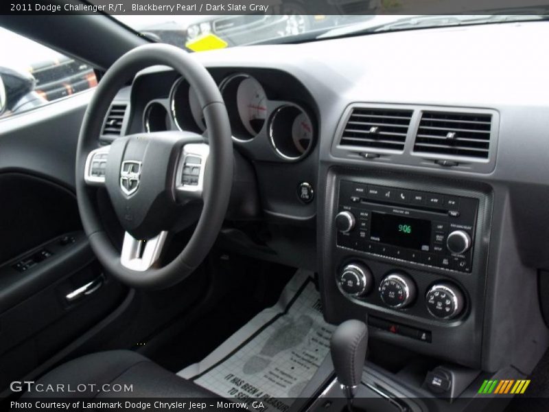 Blackberry Pearl / Dark Slate Gray 2011 Dodge Challenger R/T