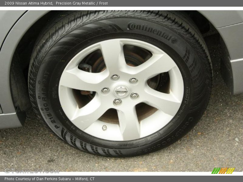 Precision Gray Metallic / Frost 2009 Nissan Altima Hybrid