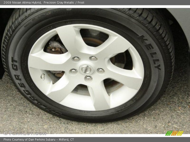 Precision Gray Metallic / Frost 2009 Nissan Altima Hybrid