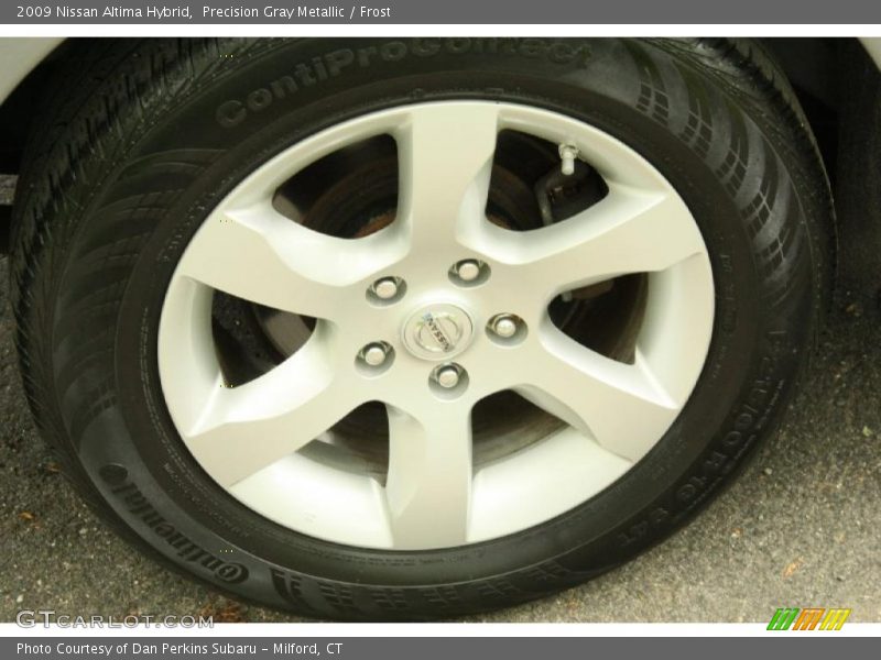 Precision Gray Metallic / Frost 2009 Nissan Altima Hybrid