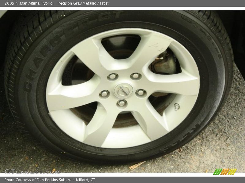 Precision Gray Metallic / Frost 2009 Nissan Altima Hybrid