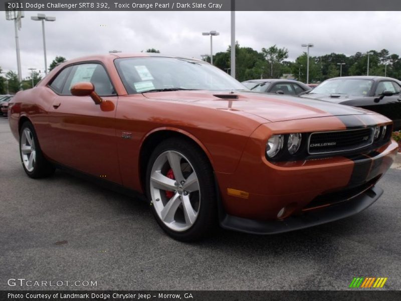 Front 3/4 View of 2011 Challenger SRT8 392
