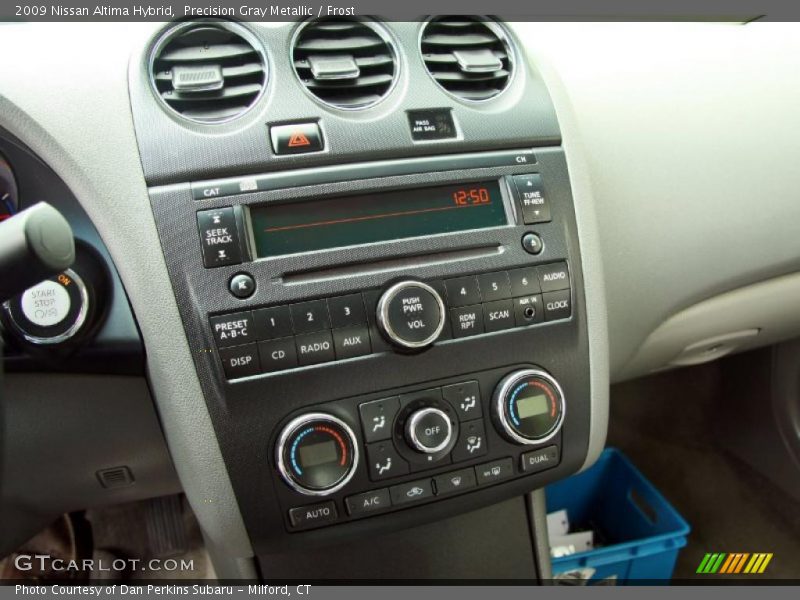Precision Gray Metallic / Frost 2009 Nissan Altima Hybrid