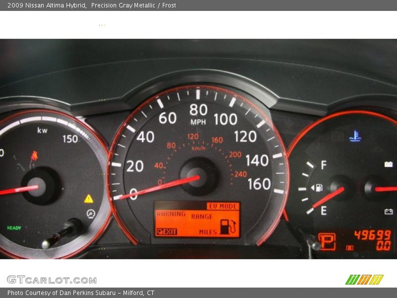 Precision Gray Metallic / Frost 2009 Nissan Altima Hybrid