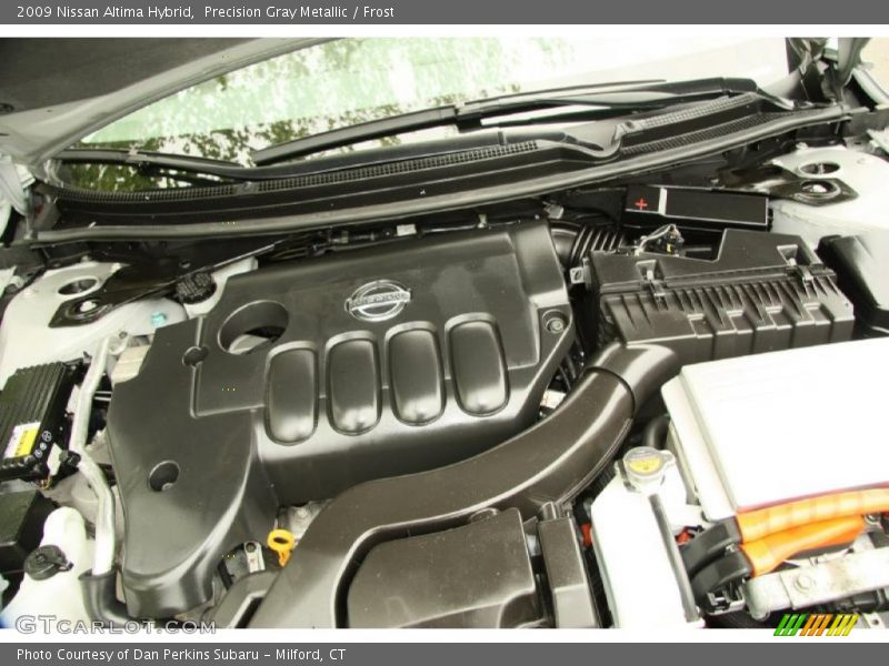 Precision Gray Metallic / Frost 2009 Nissan Altima Hybrid