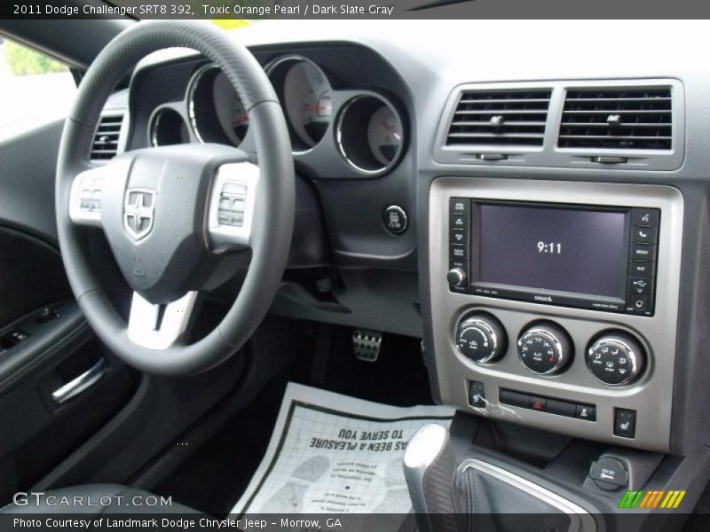 Controls of 2011 Challenger SRT8 392