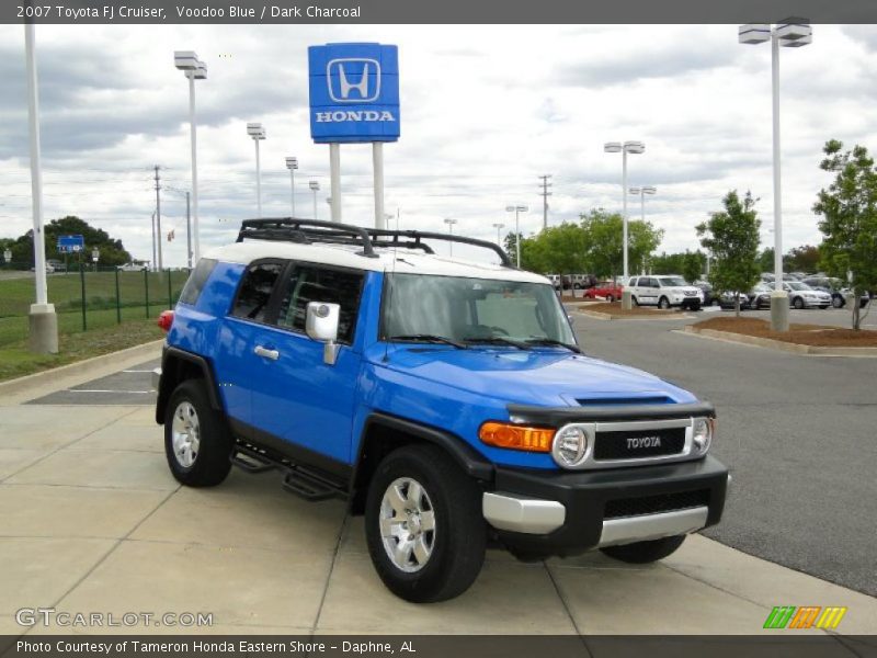 Voodoo Blue / Dark Charcoal 2007 Toyota FJ Cruiser