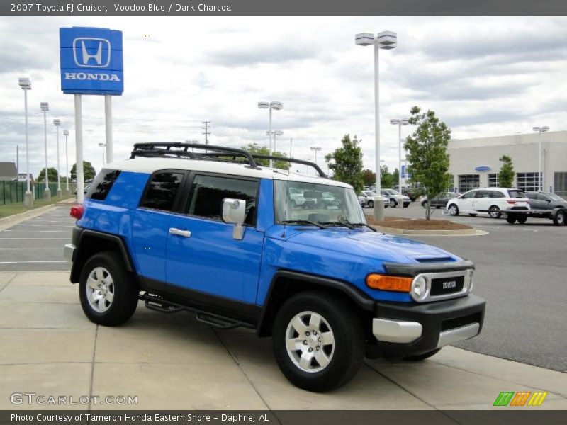 Voodoo Blue / Dark Charcoal 2007 Toyota FJ Cruiser