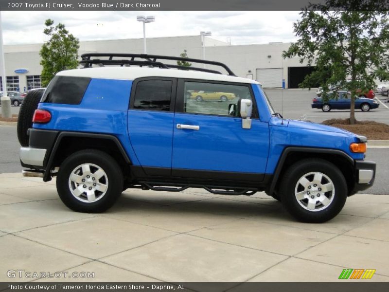 Voodoo Blue / Dark Charcoal 2007 Toyota FJ Cruiser