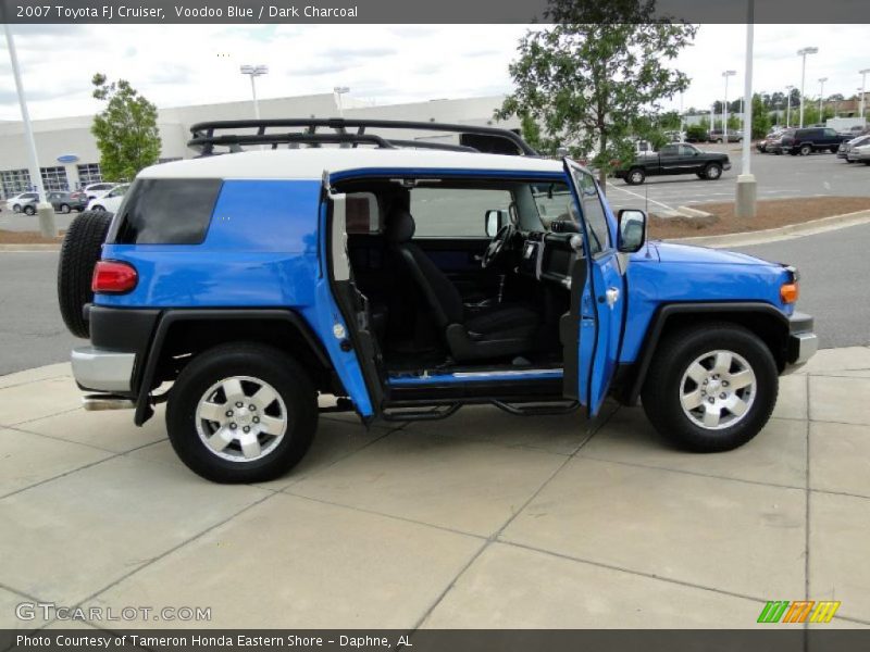 Voodoo Blue / Dark Charcoal 2007 Toyota FJ Cruiser