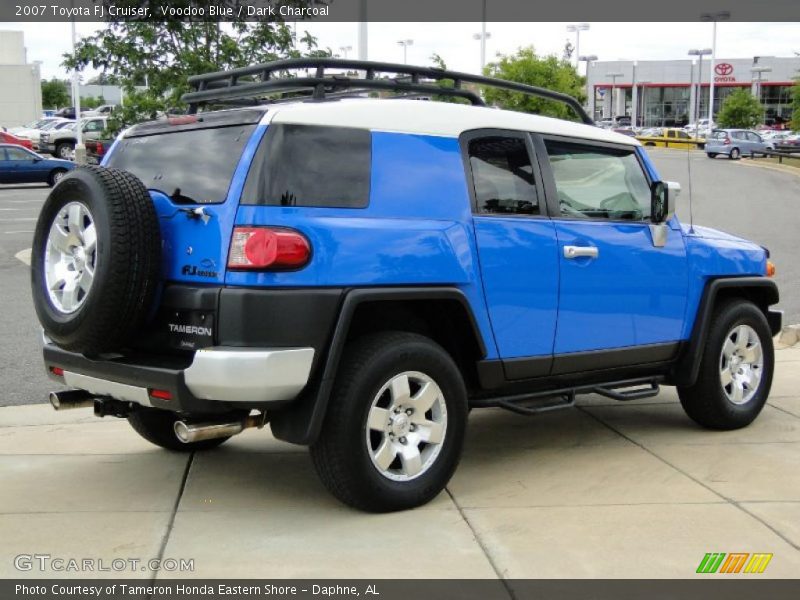 Voodoo Blue / Dark Charcoal 2007 Toyota FJ Cruiser