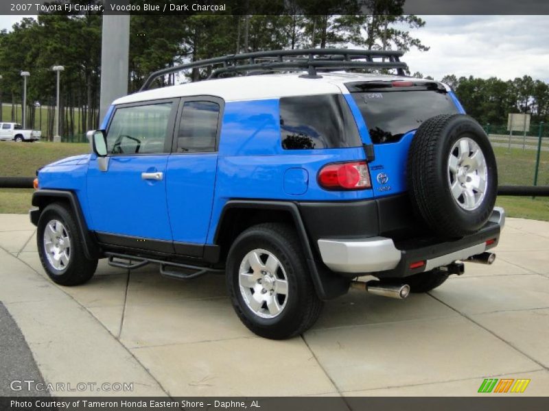 Voodoo Blue / Dark Charcoal 2007 Toyota FJ Cruiser
