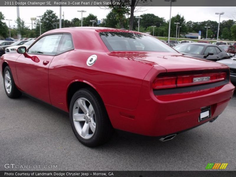 Redline 3-Coat Pearl / Dark Slate Gray 2011 Dodge Challenger SE