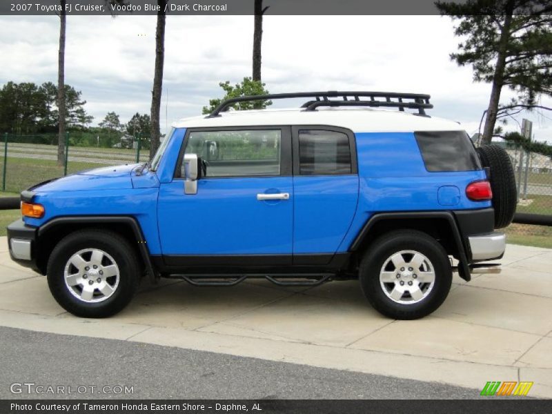 Voodoo Blue / Dark Charcoal 2007 Toyota FJ Cruiser