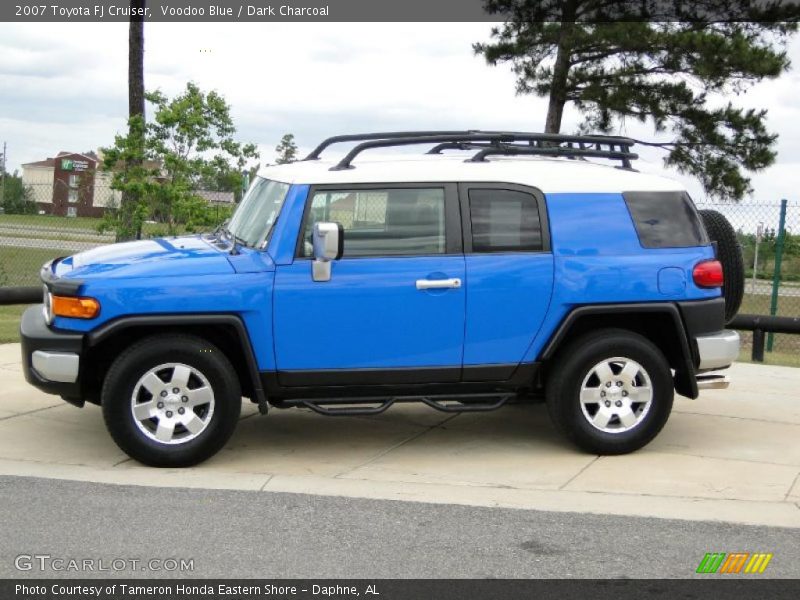 Voodoo Blue / Dark Charcoal 2007 Toyota FJ Cruiser