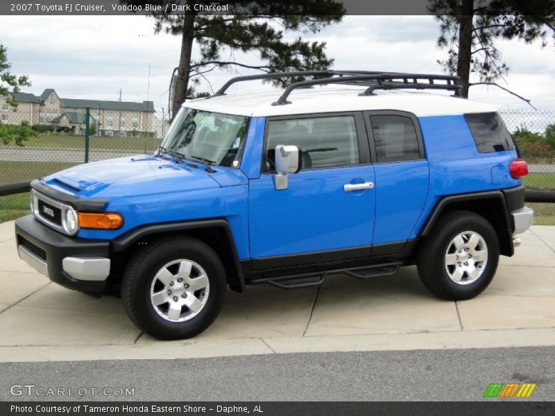 Voodoo Blue / Dark Charcoal 2007 Toyota FJ Cruiser