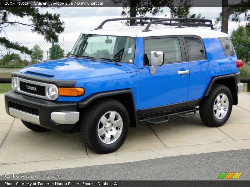 Voodoo Blue / Dark Charcoal 2007 Toyota FJ Cruiser