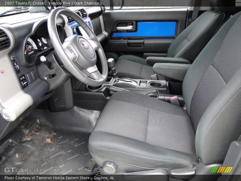 Voodoo Blue / Dark Charcoal 2007 Toyota FJ Cruiser