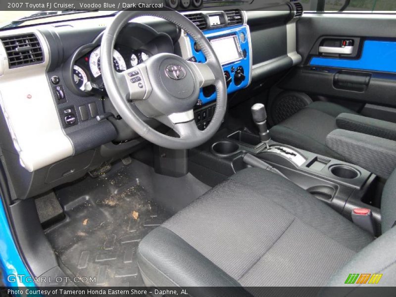 Voodoo Blue / Dark Charcoal 2007 Toyota FJ Cruiser