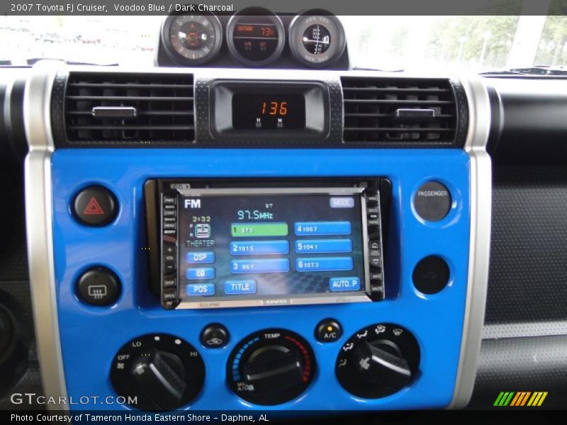 Voodoo Blue / Dark Charcoal 2007 Toyota FJ Cruiser