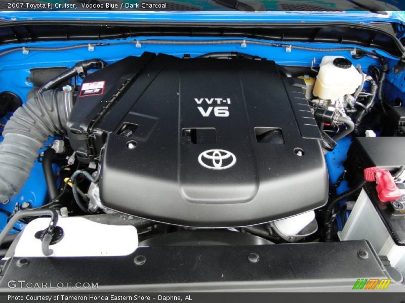 Voodoo Blue / Dark Charcoal 2007 Toyota FJ Cruiser