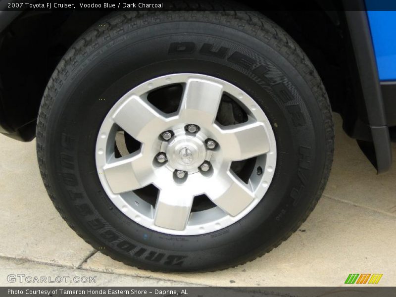 Voodoo Blue / Dark Charcoal 2007 Toyota FJ Cruiser