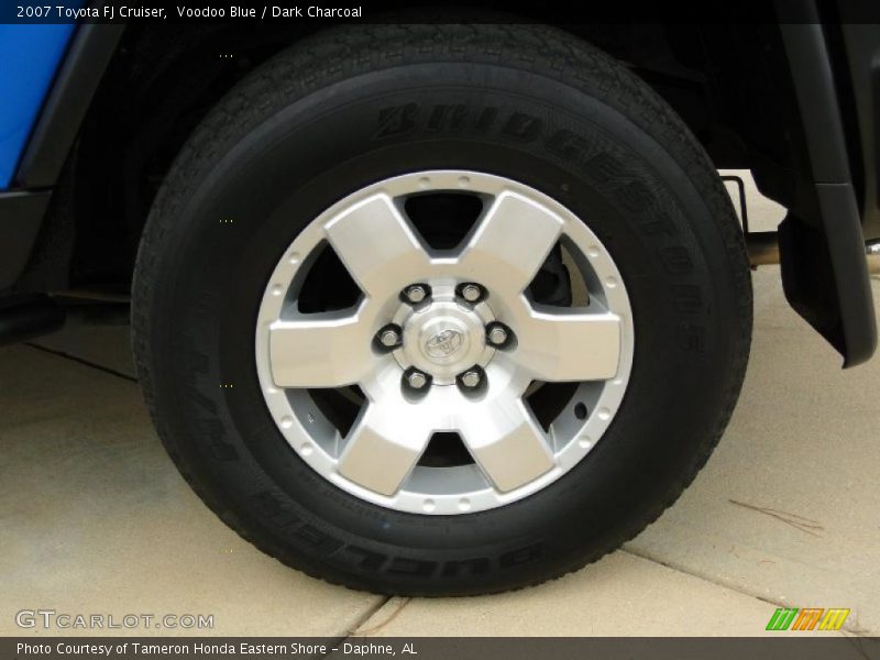 Voodoo Blue / Dark Charcoal 2007 Toyota FJ Cruiser