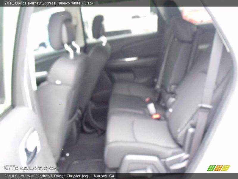 Bianco White / Black 2011 Dodge Journey Express