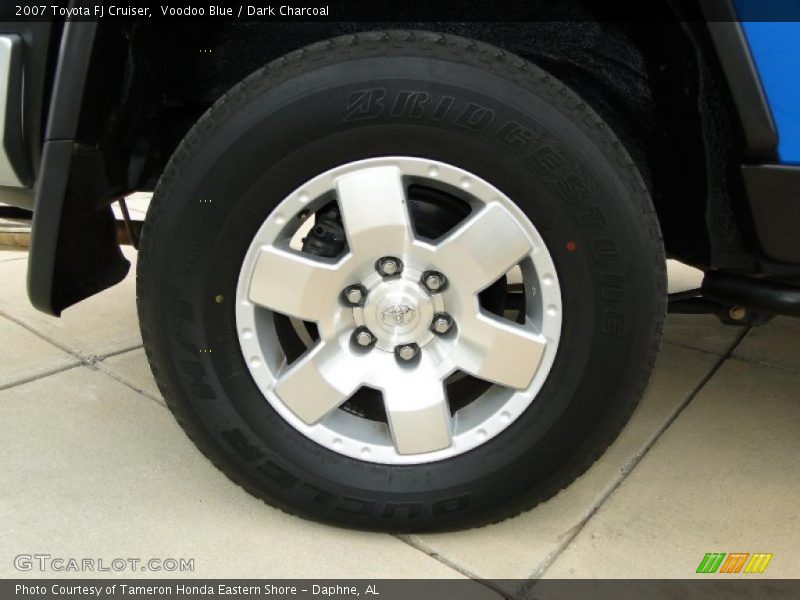 Voodoo Blue / Dark Charcoal 2007 Toyota FJ Cruiser