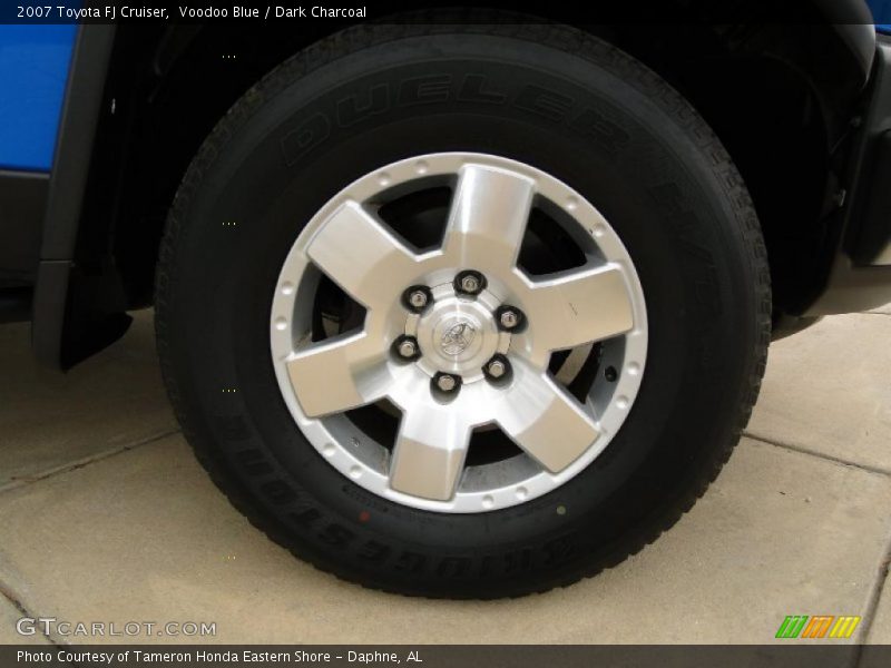 Voodoo Blue / Dark Charcoal 2007 Toyota FJ Cruiser