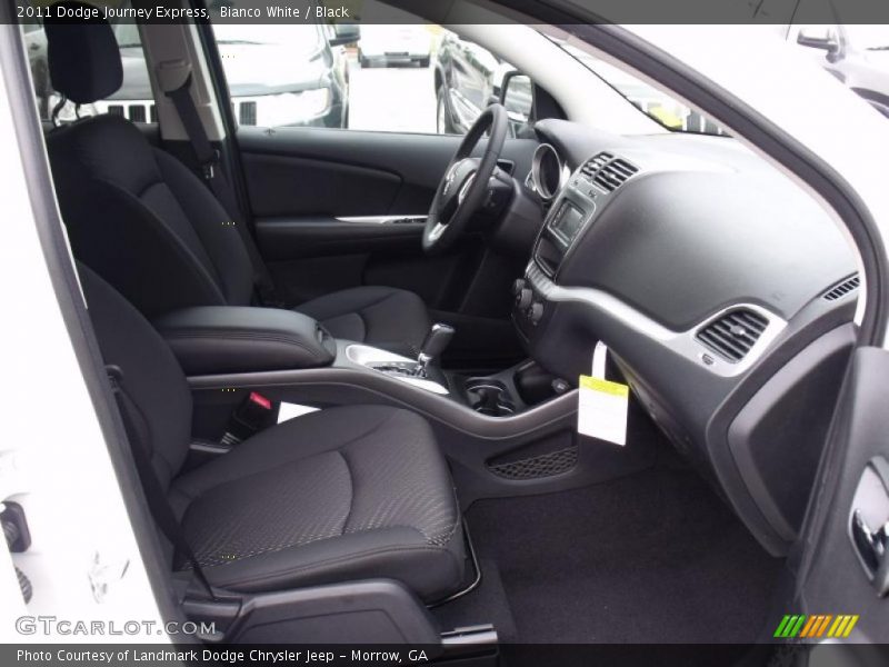 Bianco White / Black 2011 Dodge Journey Express