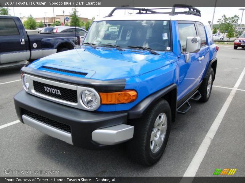 Voodoo Blue / Dark Charcoal 2007 Toyota FJ Cruiser