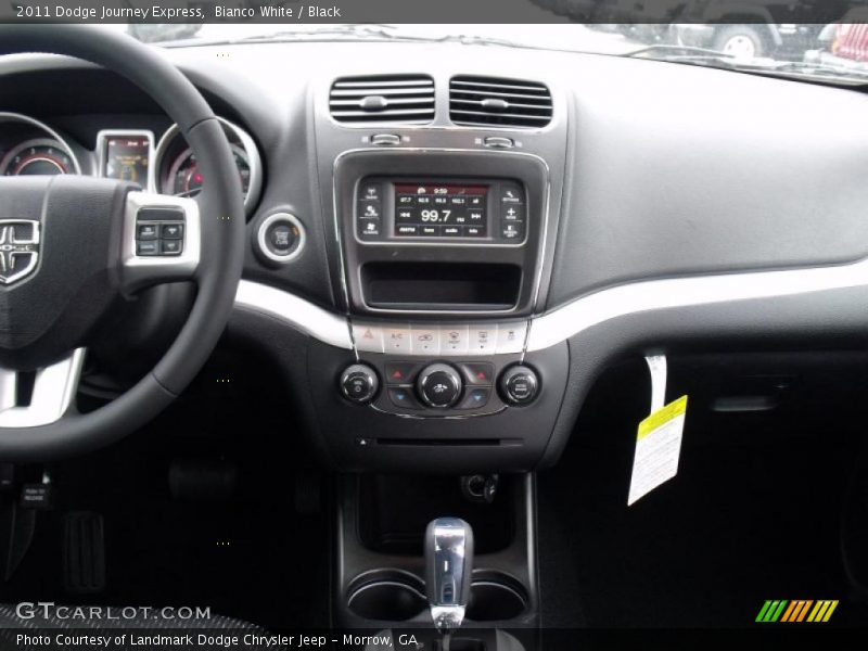 Bianco White / Black 2011 Dodge Journey Express