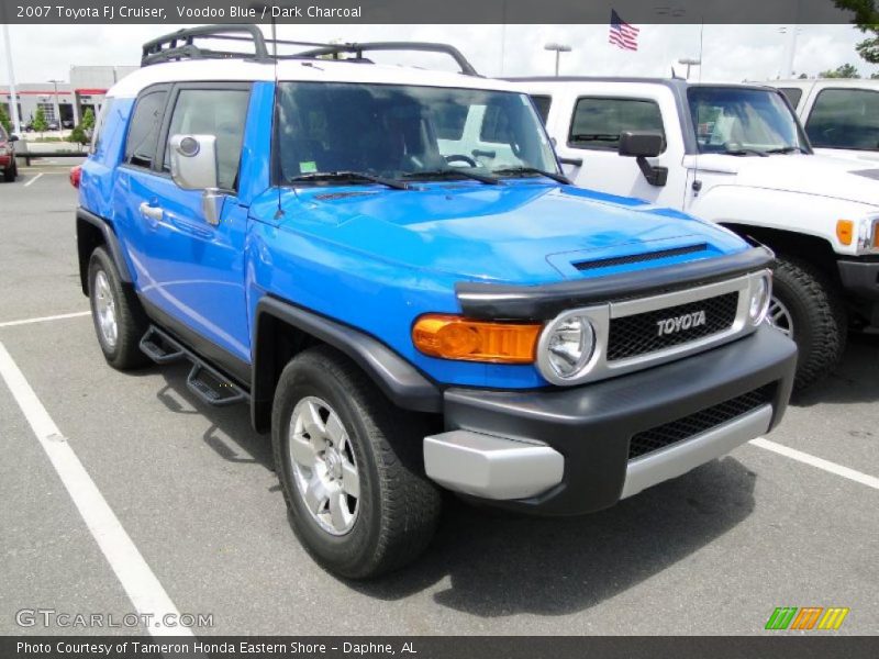 Voodoo Blue / Dark Charcoal 2007 Toyota FJ Cruiser