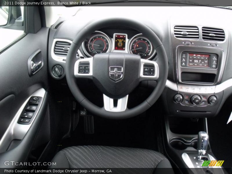 Dashboard of 2011 Journey Express