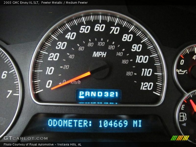 Pewter Metallic / Medium Pewter 2003 GMC Envoy XL SLT