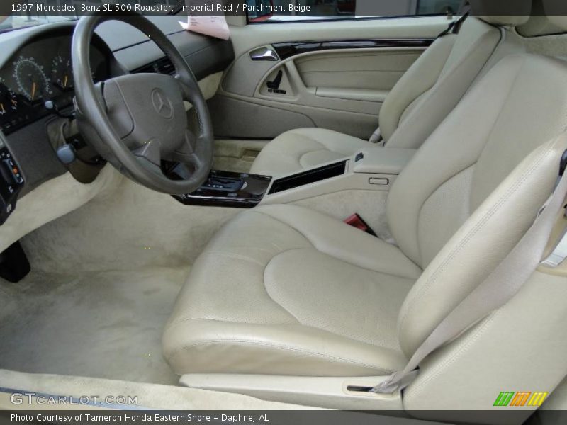  1997 SL 500 Roadster Parchment Beige Interior