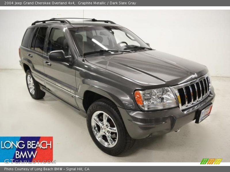 Graphite Metallic / Dark Slate Gray 2004 Jeep Grand Cherokee Overland 4x4