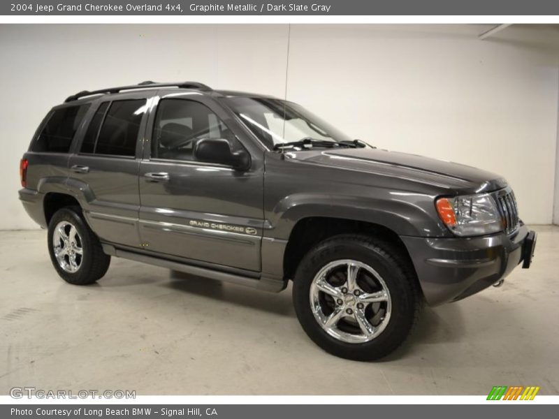 Graphite Metallic / Dark Slate Gray 2004 Jeep Grand Cherokee Overland 4x4