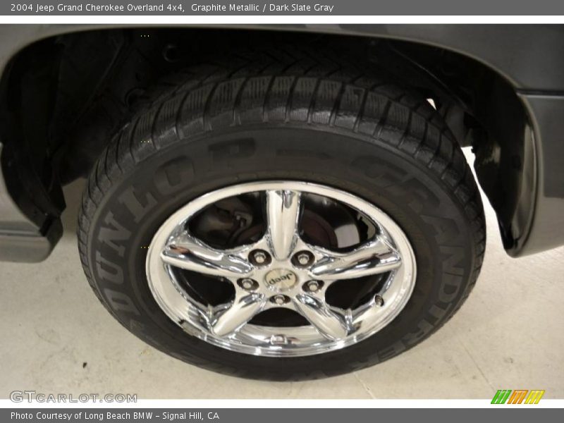 Graphite Metallic / Dark Slate Gray 2004 Jeep Grand Cherokee Overland 4x4