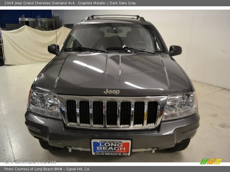 Graphite Metallic / Dark Slate Gray 2004 Jeep Grand Cherokee Overland 4x4
