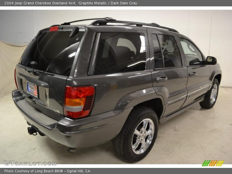 Graphite Metallic / Dark Slate Gray 2004 Jeep Grand Cherokee Overland 4x4