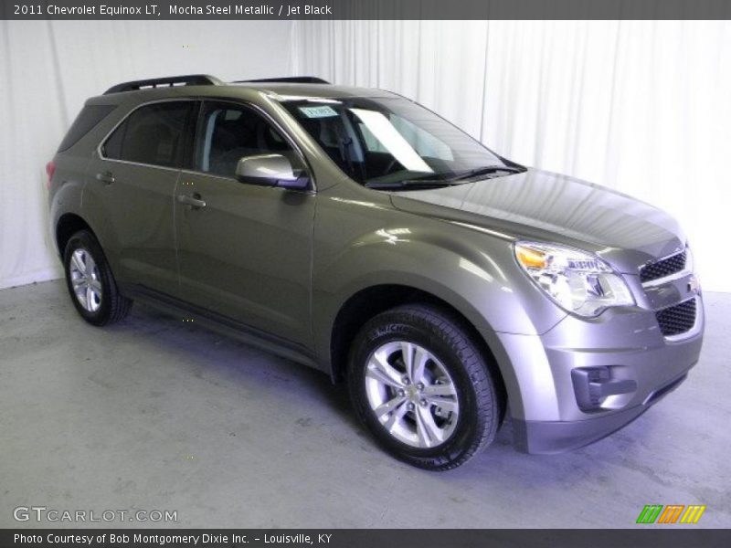 Mocha Steel Metallic / Jet Black 2011 Chevrolet Equinox LT
