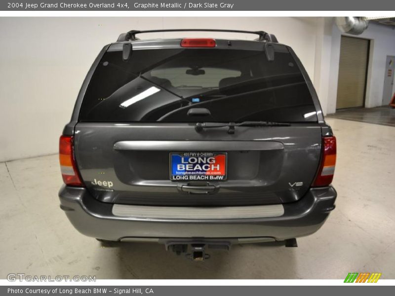 Graphite Metallic / Dark Slate Gray 2004 Jeep Grand Cherokee Overland 4x4