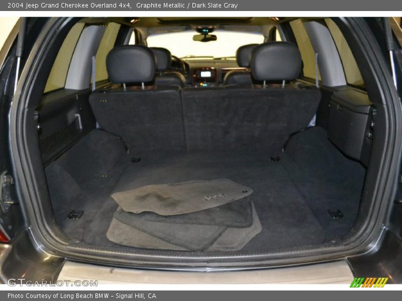 Graphite Metallic / Dark Slate Gray 2004 Jeep Grand Cherokee Overland 4x4
