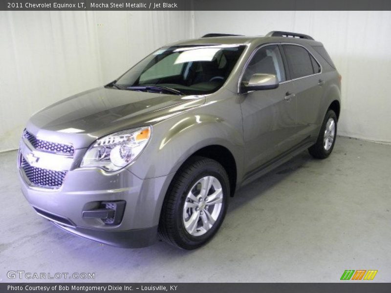 Mocha Steel Metallic / Jet Black 2011 Chevrolet Equinox LT