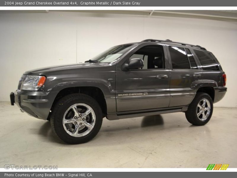 Graphite Metallic / Dark Slate Gray 2004 Jeep Grand Cherokee Overland 4x4