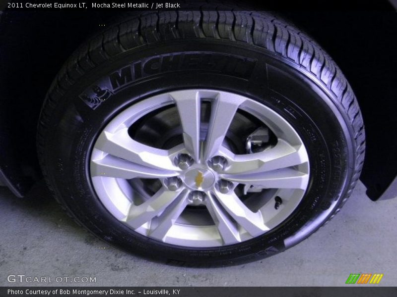 Mocha Steel Metallic / Jet Black 2011 Chevrolet Equinox LT